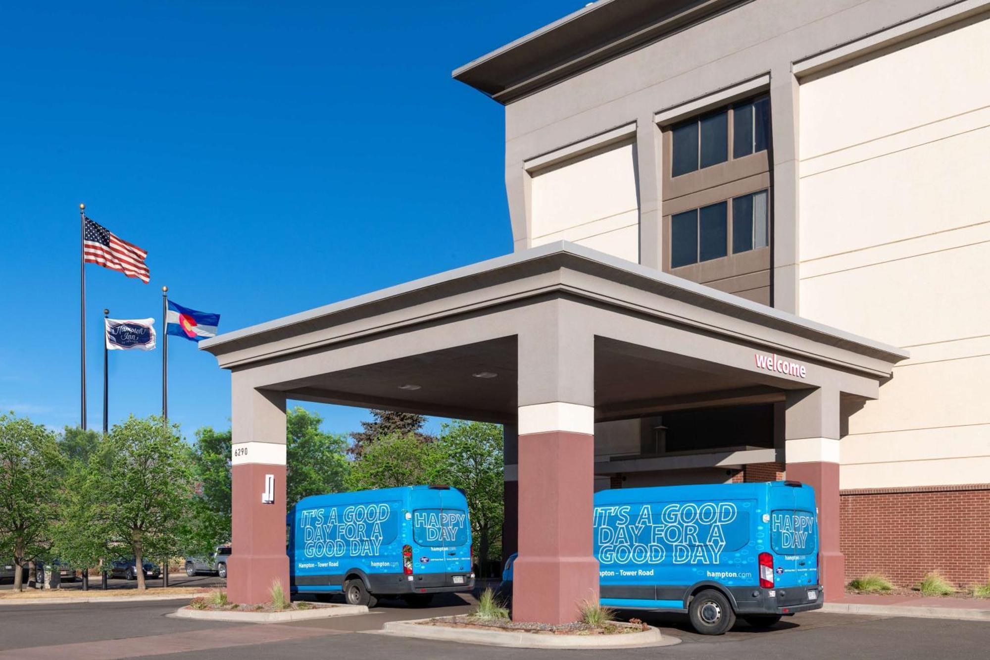 Hampton Inn Denver-International Airport Exterior foto